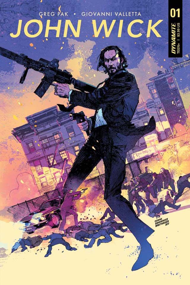 Greg Pak writing 'John Wick' prequel comic book series, lest no mystery