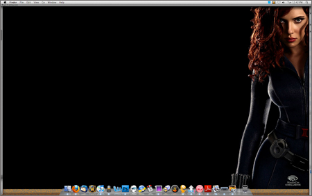 Desktop : Black Widow