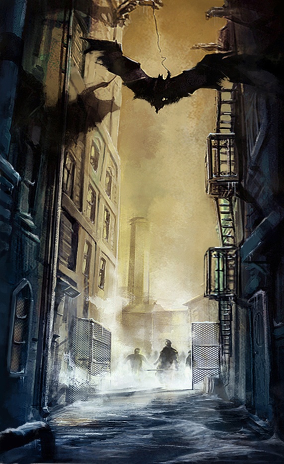 Arkham City Concept Art #4. | OMEGA-LEVEL