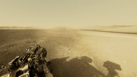 Panorama of Mars.