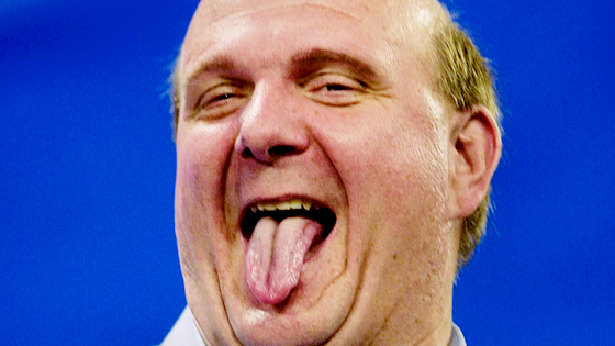 Steve Ballmer is ready.