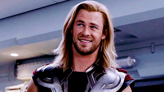 Thor has seen the spoilers. He laughs at foes.