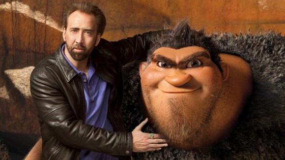 Uhg is what a caveman would say if he knew Nic Cage was playing one.