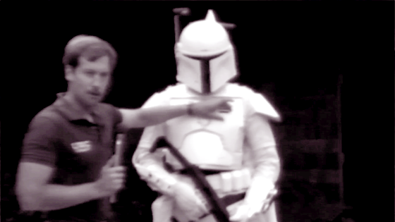 Boba Fett screen test.