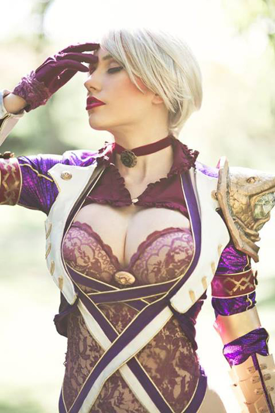 Ivy from Soul Calibur.