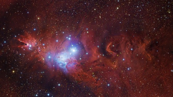 Cone Nebula by Robert Gendler.