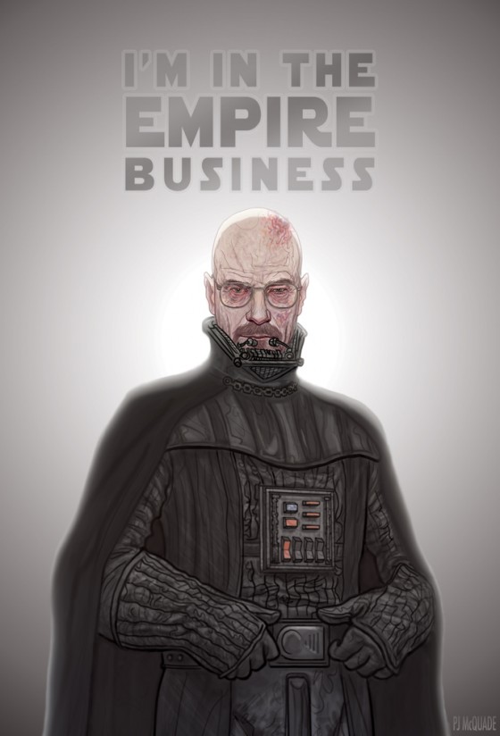 “Darth Heisenberg” by PJ McQuade.