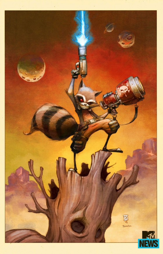 Skottie Young does the Raccoon