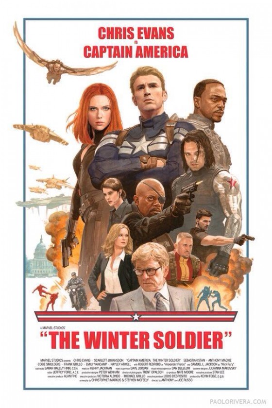 The Winter Soldier by Paolo Rivera.