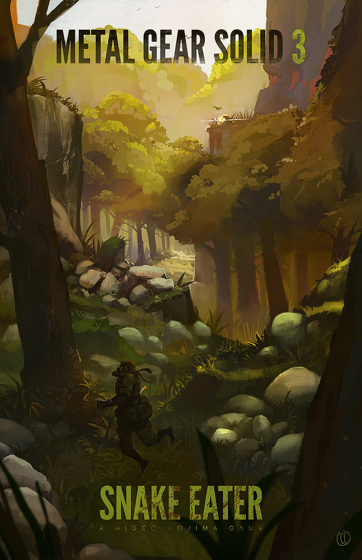 Art: Colin Tan's gorgeous 'Metal Gear Solid 3: Snake Eater' posters
