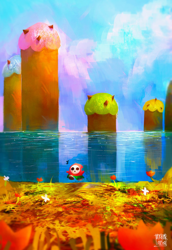 Yoshi’s Island - Created by Victor Peña.