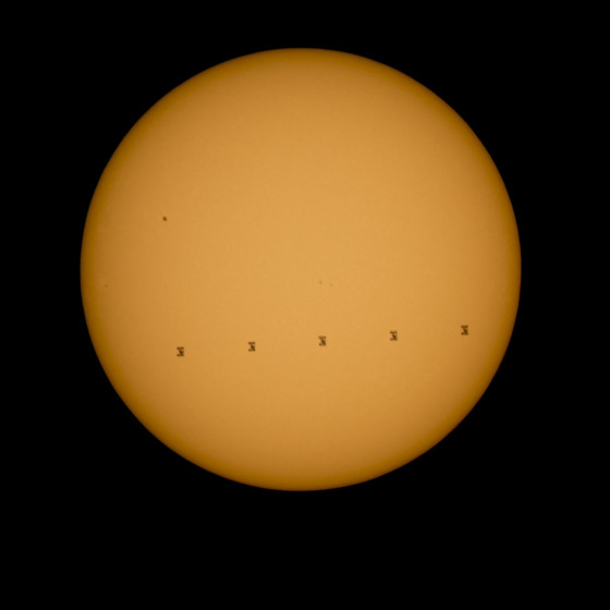 ISS Solar Transit