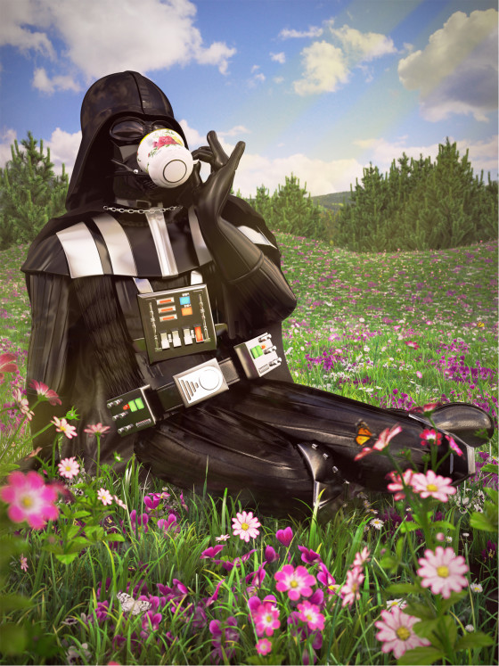 Vader Tea Time.