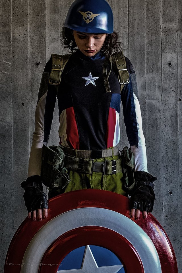 Captain America Agent Peggy Carter Cosplay Costume Avengers Women Uniform D...