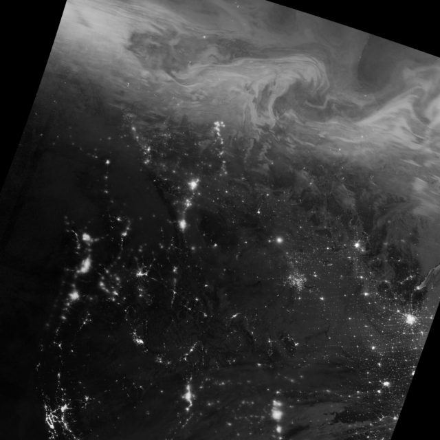 northern lights canada solar winds