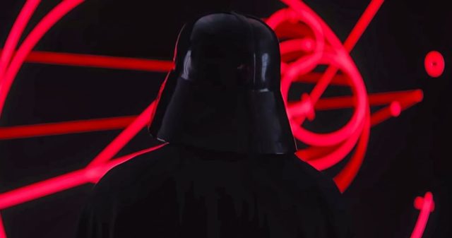 darth vader rogue one scene remade lego