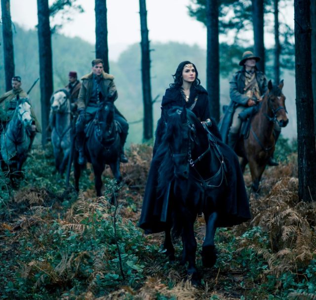 new wonder woman photo horseback