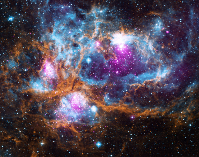 ngc 6357 nasa winter wonderland