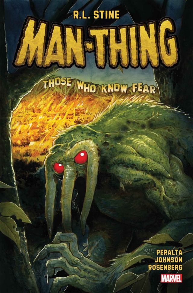 r.l. stine writing man-thing