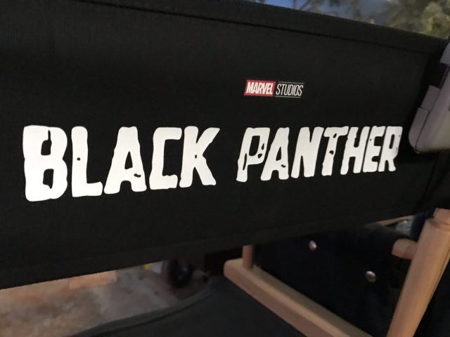 black panther new logo filming begins