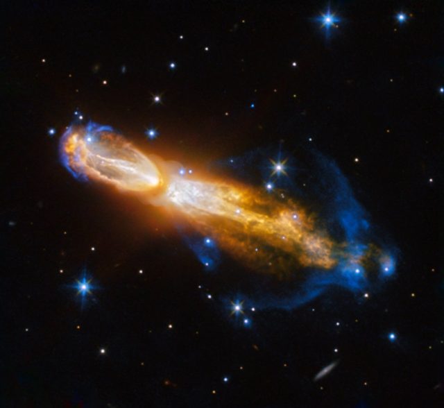 hubble death of a star