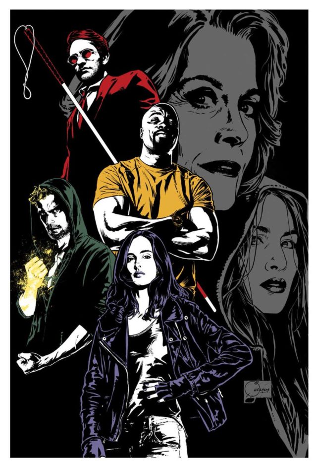 defenders poster by joe quesada