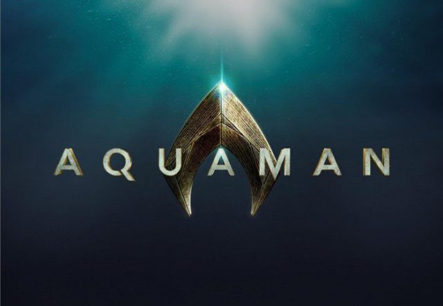 aquaman logo begins production