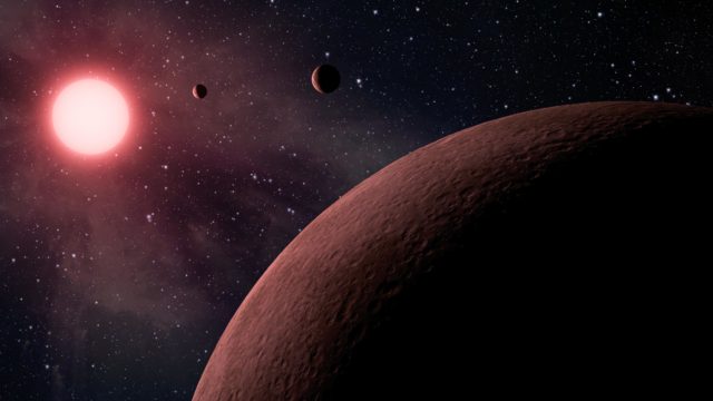 nasa earth-sized planets water