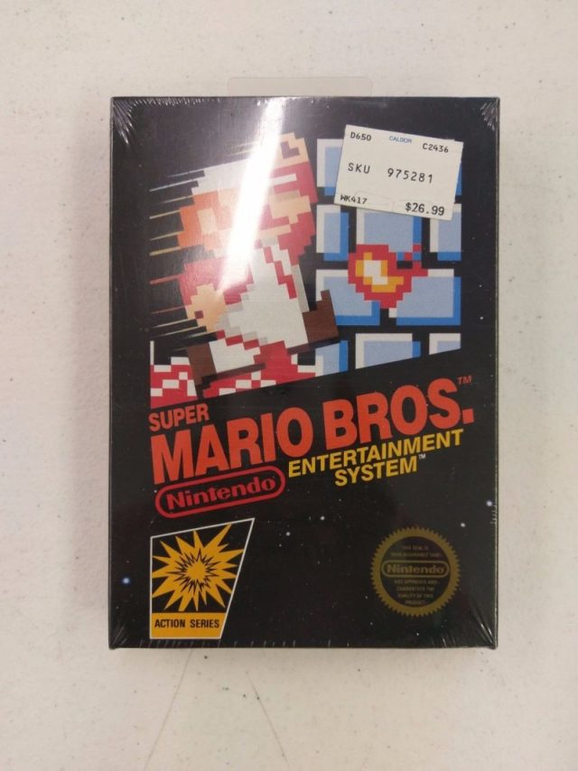 sealed super mario bros. 30000