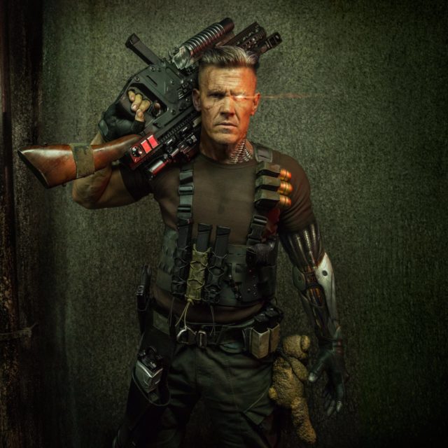 deadpool 2 josh brolin cable photos