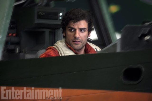 Star Wars: The Last Jedi Poe Dameron (Oscar Isaac) Credit: Jonathan Olley/ILM/© 2017 Lucasfilm Ltd.