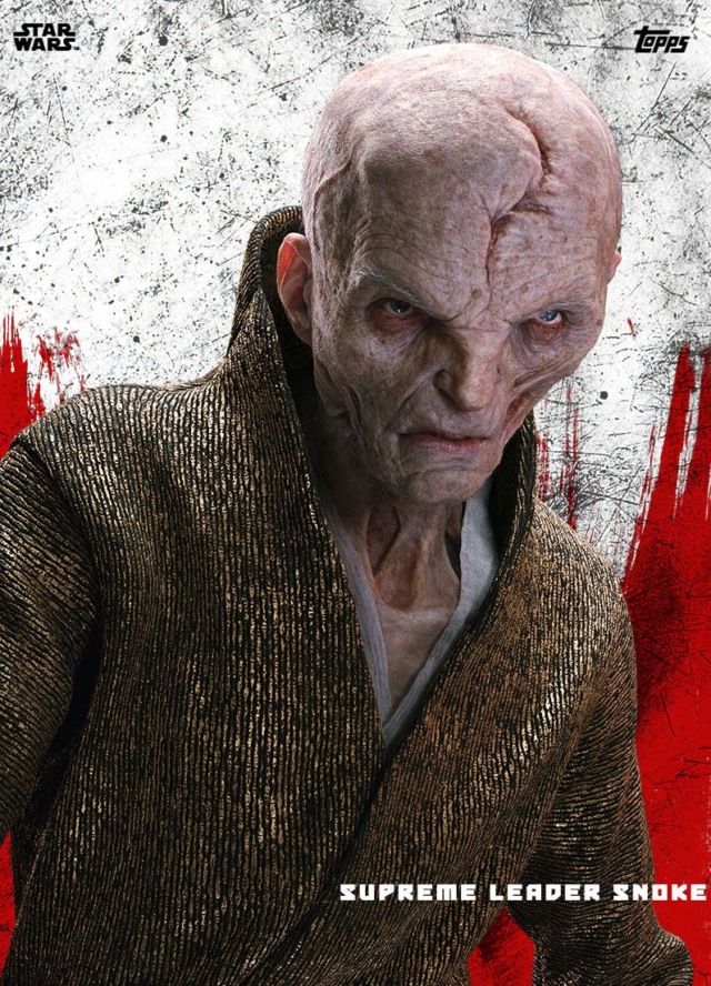 supreme leader snoke topps card