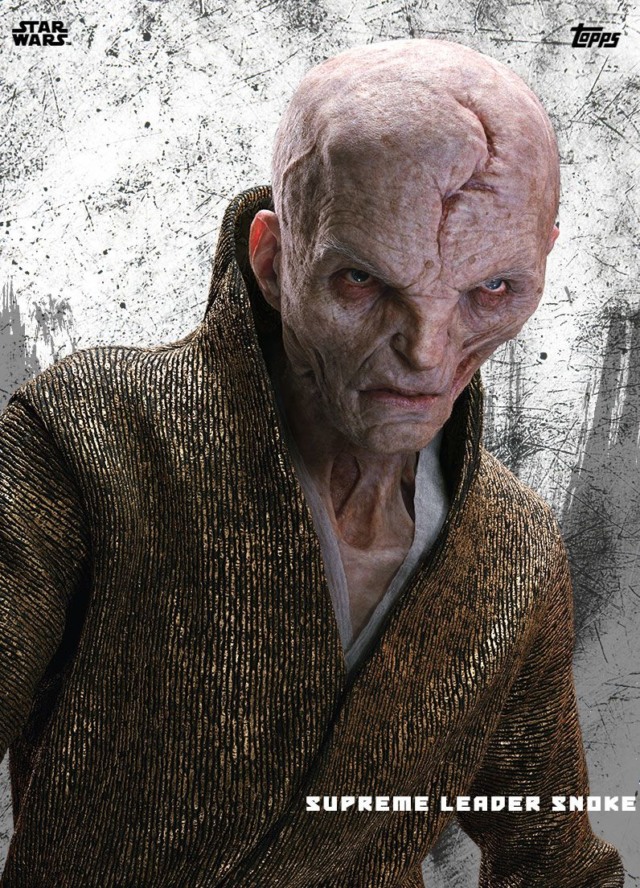 supreme leader snoke topps card