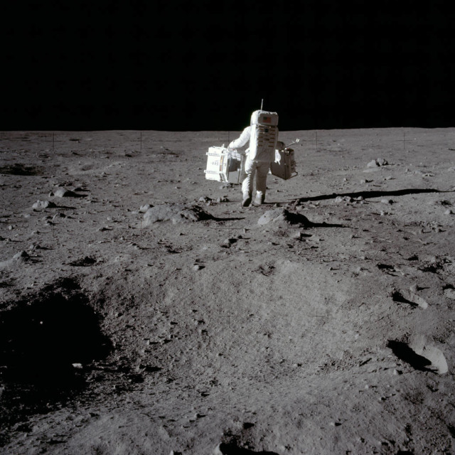 man on the moon 49 years ago today