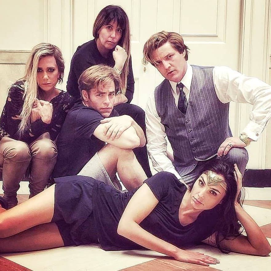 Wonder Woman 1984' cast recreates classic 'Breakfast Club' poster because  nostalgia porn | OMEGA-LEVEL