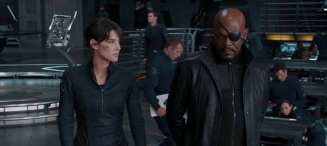 nick fury maria hill spider man far from home