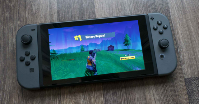 fornite half nintendo switches