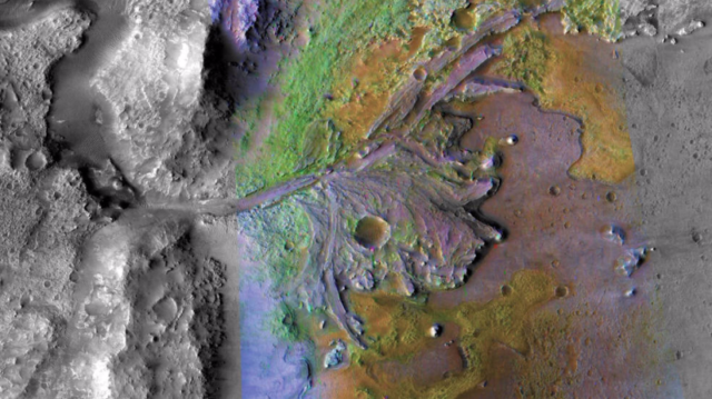 nasa mars rover jezero crater