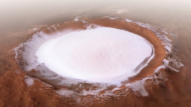 korolev crater mars