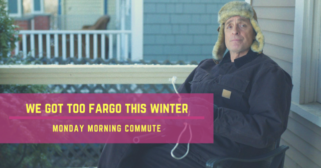 monday morning commute too fargo this winter