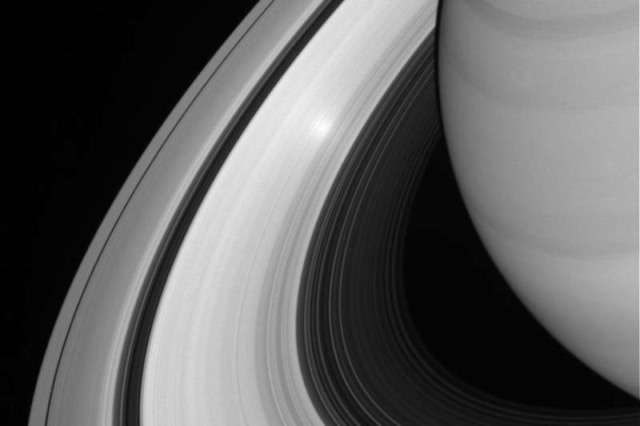 saturn rings 100 million years ago