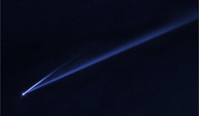 hubble asteroid coming apart