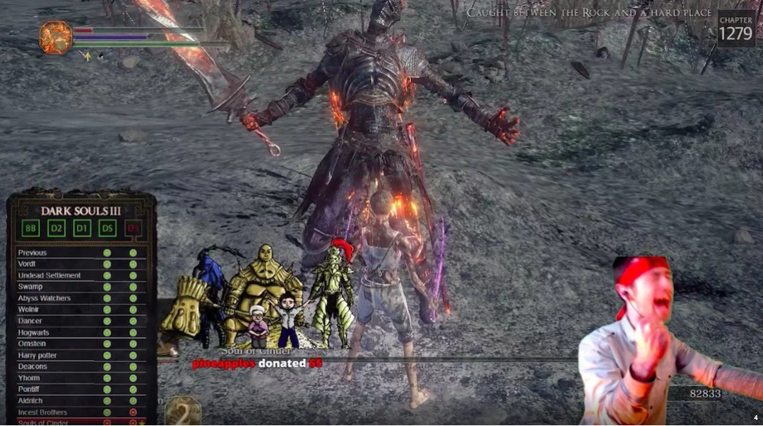 Streamer's five-game, no-hit 'Soulsborne' run foiled by Demon's Souls  tutorial boss - Polygon