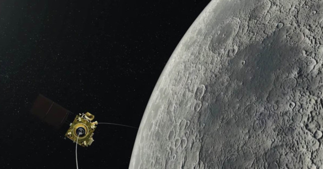 india space probe moon