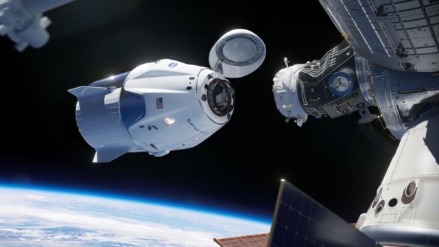 spacex dock international space station