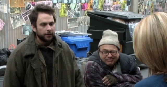 always sunny dumpster diving