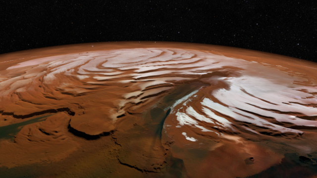 ancient mars ice sheets rivers