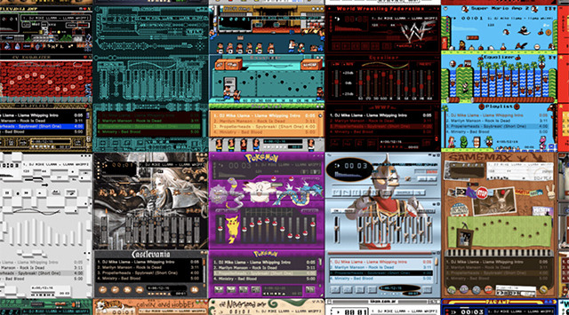 winamp skin museum