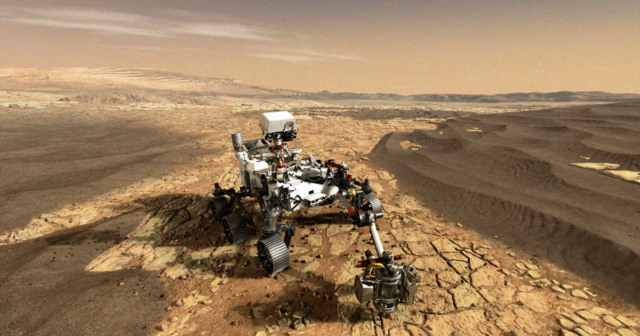 nasa mars rover selfie