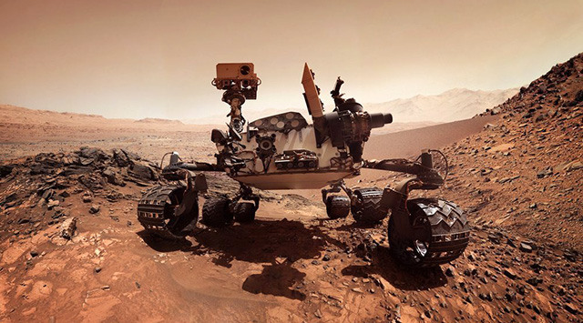 nasa rover mars organic compounds